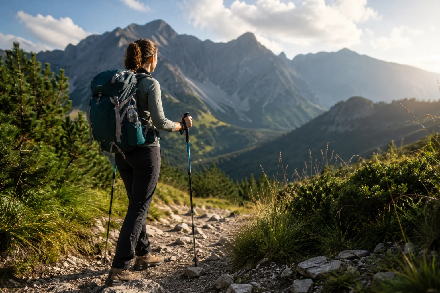 czy warto zabierać kijki trekkingowe