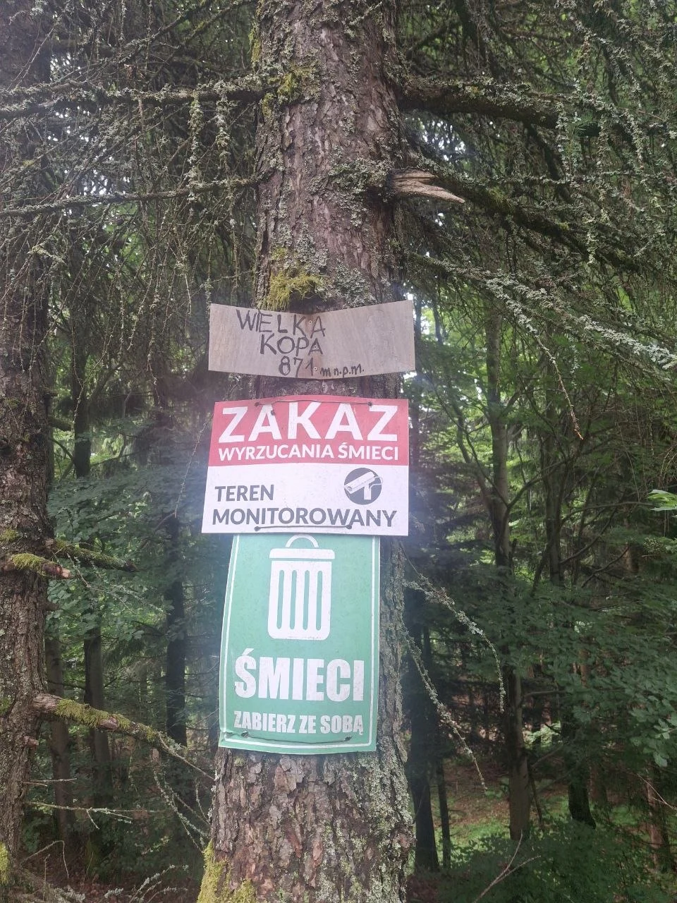 Zdjecie trasy Wielka Kopa przez kolorowe jeziorka